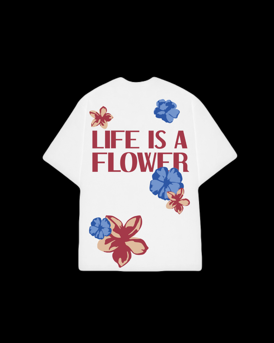 A FLOWER T-SHIRT