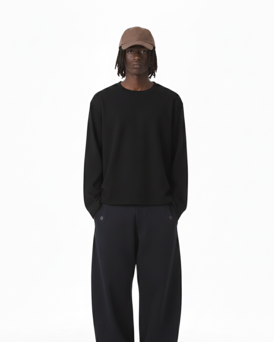 Black Waffle T-Shirt