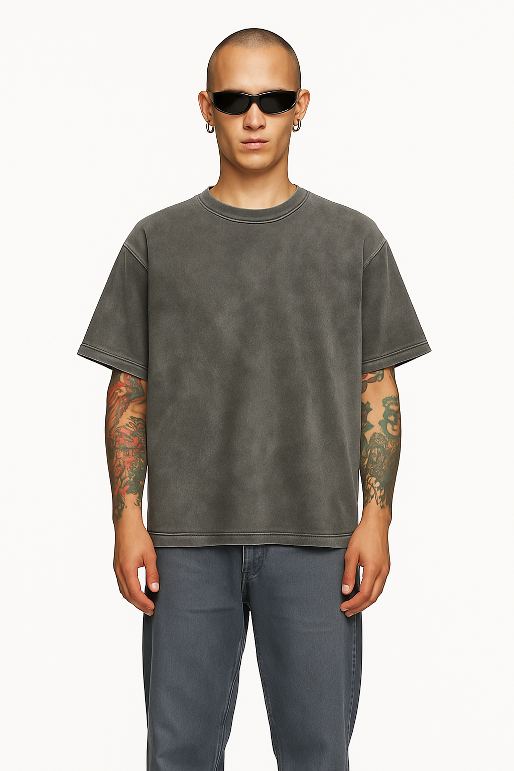 GREY VITANGE T-SHIRT