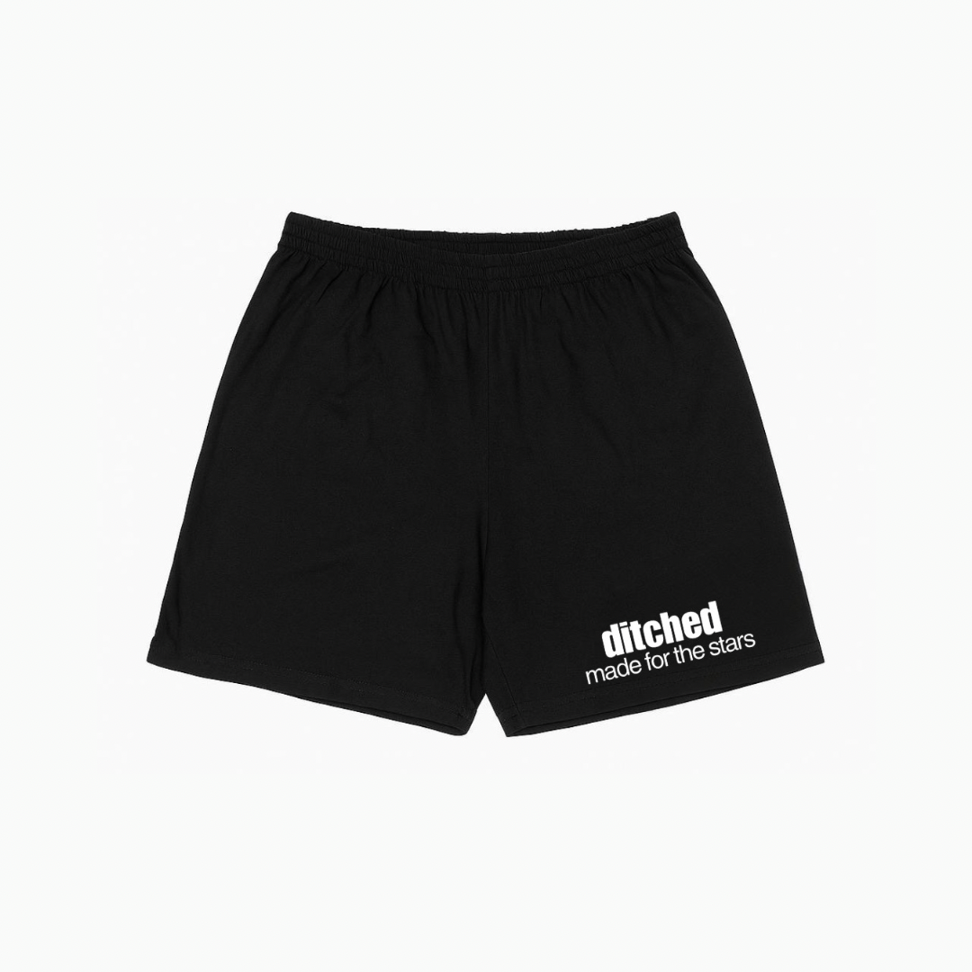 Black Basic Shorts