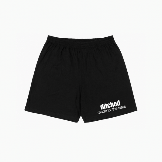 Black Basic Shorts