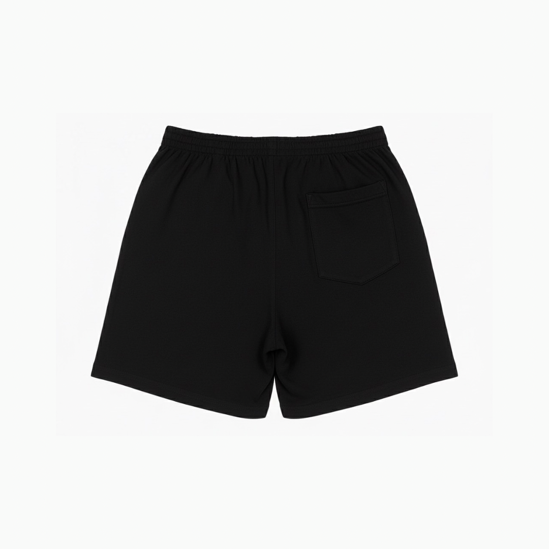 Black Basic Shorts
