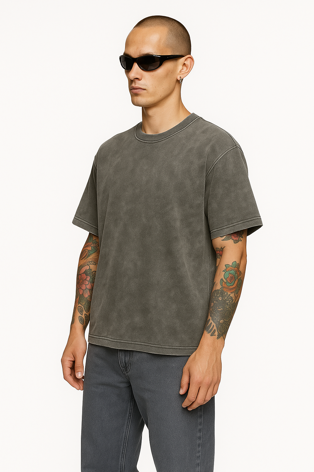GREY VITANGE T-SHIRT