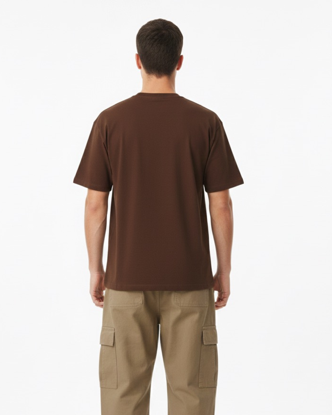 Brown Basic T-Shirt